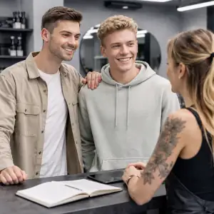 Barber shop in Mijas, Fuengirola offering refer a friend discounts